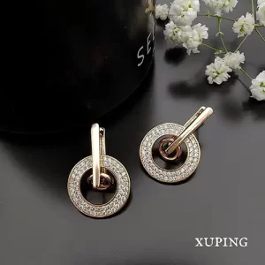گوشواره طرح دایره ژوپینگ