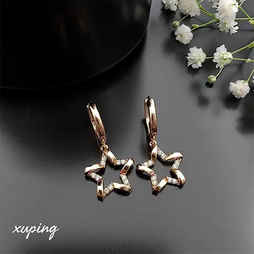 گوشواره طرح ستاره ژوپینگ